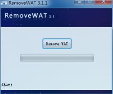 RemoveWAT激活工具v3.1.1最新版（支持激活win7/win8/win10）