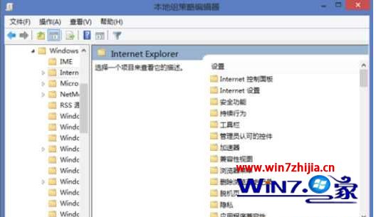 win7系统下IE浏览器怎么禁止删除历史记录临时文件cookie