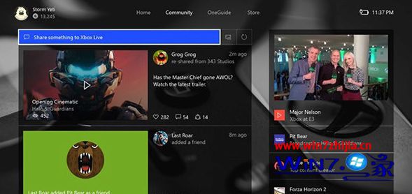 微软正式推送新 Xbox One Windows 10体验